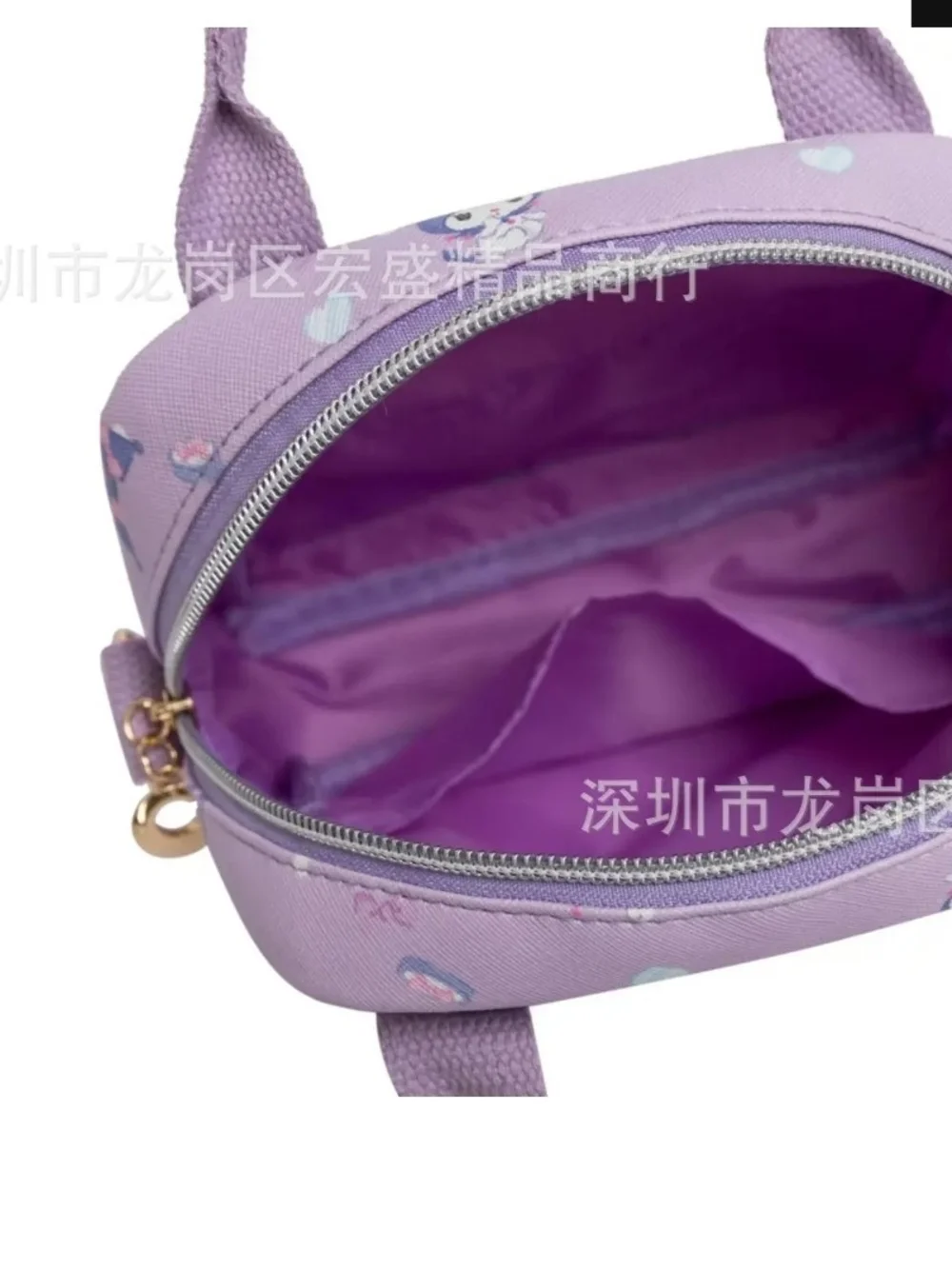 Cute Sanrio Hello Kitty Leather Women'S Messenger Bag Cartoon Kuromi Melody